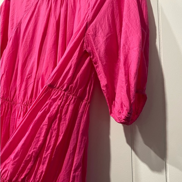 Pink Tiered Dress by Devotion TWINS - Picture 9 of 12